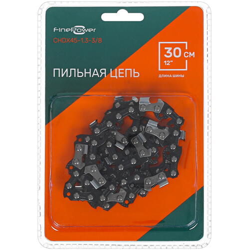 Купить Пильная цепь FinePower CHDX45-1.3-3/8  5410020. Характеристики, отзывы и цены в Донецке