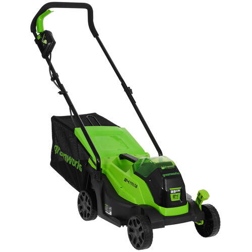 Купить Газонокосилка аккумуляторная GreenWorks GD24LM33K4 24V  9969001. Характеристики, отзывы и цены в Донецке