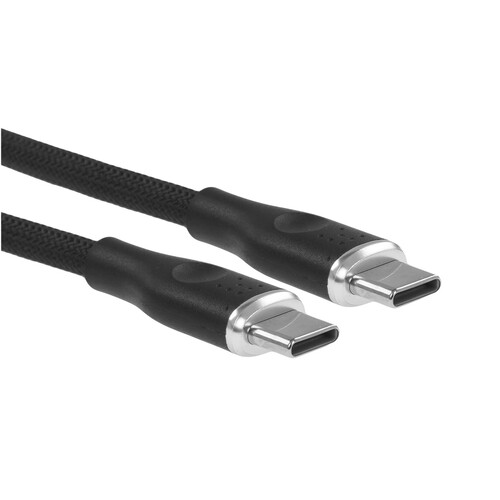 Купить Кабель круглый VOLTME USB Type-C - USB Type-C черный 1.8 м  9210961. Характеристики, отзывы и цены в Донецке
