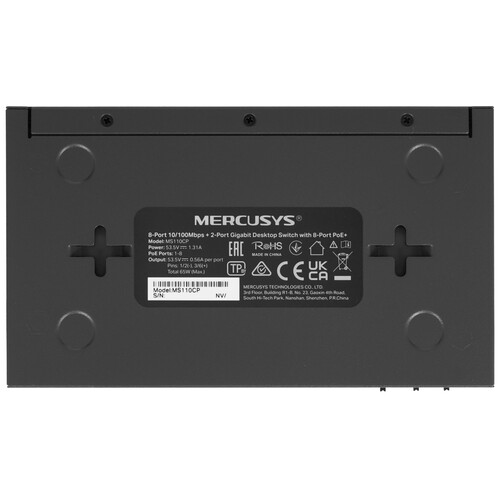 Купить Коммутатор Mercusys MS110CP  5628963. Характеристики, отзывы и цены в Донецке