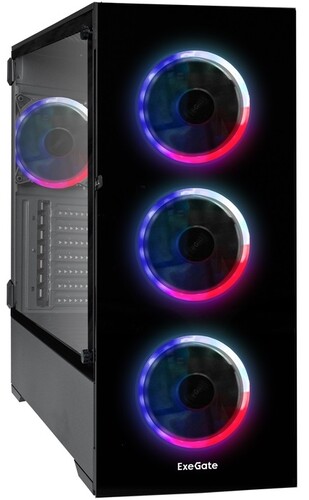 Купить Корпус ExeGate i3 MAX-EVO800 [EX296081RUS] черный  9101584. Характеристики, отзывы и цены в Донецке