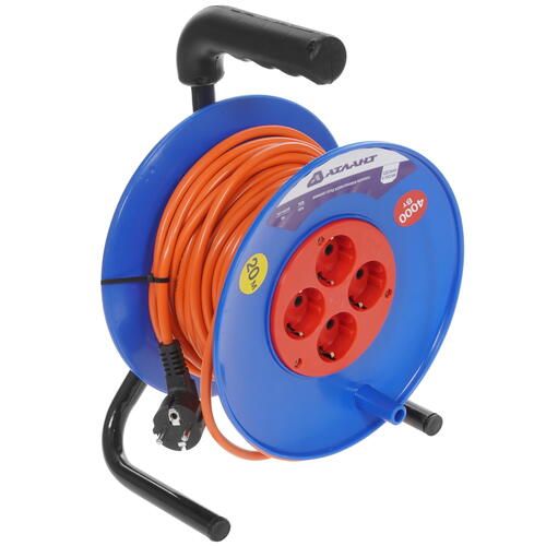 Купить Удлинитель силовой Атлант 40297 оранжевый  5413363. Характеристики, отзывы и цены в Донецке