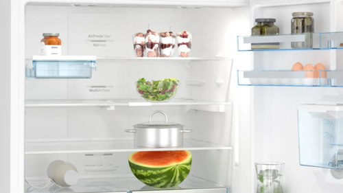 Купить Холодильник с морозильником   Bosch KGD86AW31U белый  9101857. Характеристики, отзывы и цены в Донецке