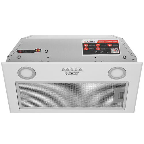 Купить Вытяжка полновстраиваемая EXITEQ EX-1176 белый  5352269. Характеристики, отзывы и цены в Донецке