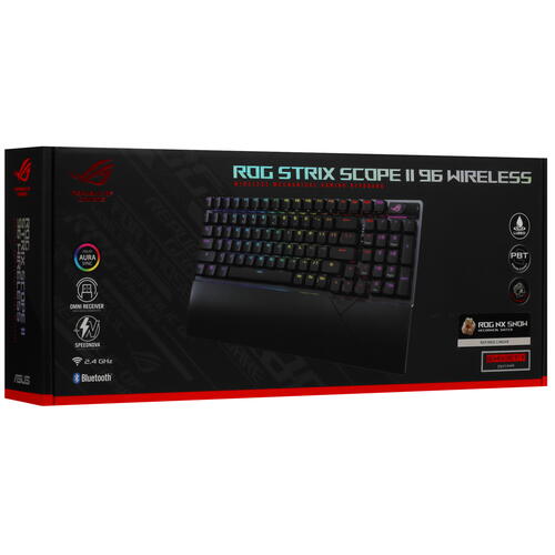 Купить Клавиатура  проводная + беспроводная ASUS ROG Strix Scope II  5417140. Характеристики, отзывы и цены в Донецке