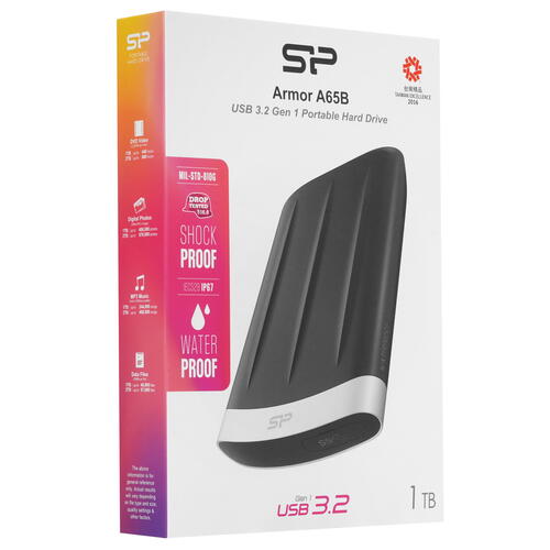 Купить 1 ТБ Внешний HDD Silicon Power Armor A65B  5068679. Характеристики, отзывы и цены в Донецке
