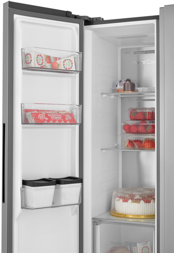 Купить Холодильник Side by Side   ZUGEL ZRSSI540X Slot-In серебристый  9235923. Характеристики, отзывы и цены в Донецке