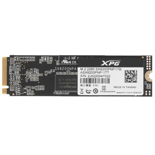 Купить 1000 ГБ M.2 NVMe накопитель ADATA XPG SX8200 Pro [ASX8200PNP-1TT-C]  1309807. Характеристики, отзывы и цены в Донецке