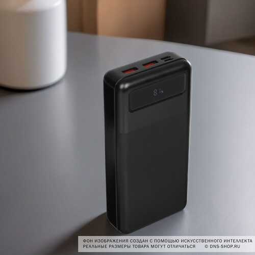 Купить Портативный аккумулятор TFN Porta LCD PD 20 черный  5465310. Характеристики, отзывы и цены в Донецке