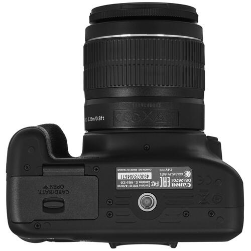 Купить Зеркальный фотоаппарат Canon EOS 4000D Kit 18-55mm III черный  5404003. Характеристики, отзывы и цены в Донецке