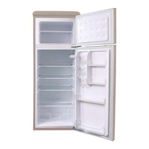 Купить Холодильник с морозильником   Tesler RT-217 серый  9115138. Характеристики, отзывы и цены в Донецке