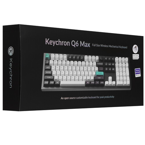Купить Клавиатура  проводная + беспроводная Keychron Q6 Max  9310659. Характеристики, отзывы и цены в Донецке