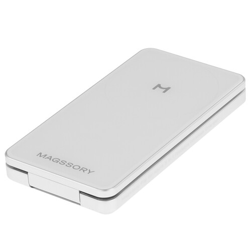 Купить Беспроводное зарядное устройство Magssory Flip белый  9176207. Характеристики, отзывы и цены в Донецке