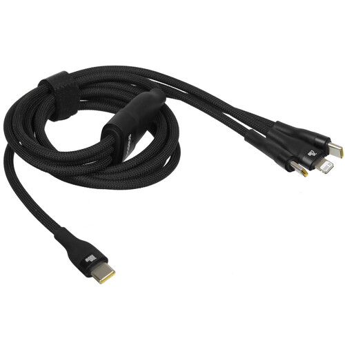 Купить Кабель круглый Baseus Lightning 8-pin, USB Type-C x2 - USB Type-C черный 1.5 м  5627806. Характеристики, отзывы и цены в Донецке