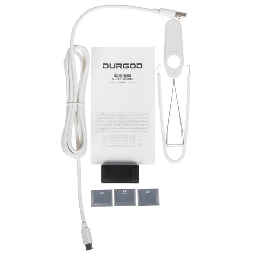 Купить Клавиатура  проводная + беспроводная Durgod K330w Plus Ice Cream  5449873. Характеристики, отзывы и цены в Донецке