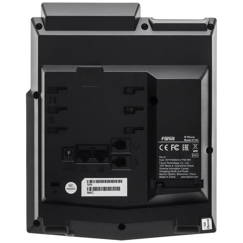 Купить Телефон VoIP Fanvil X1SG черный  4853883. Характеристики, отзывы и цены в Донецке