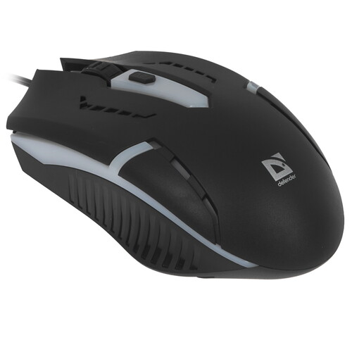 Купить Мышь проводная Defender Flash MB-600L [52600] черный  8157252. Характеристики, отзывы и цены в Донецке