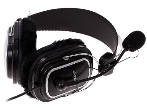 Купить Проводные наушники A4Tech HS-60 черный  0108844. Характеристики, отзывы и цены в Донецке
