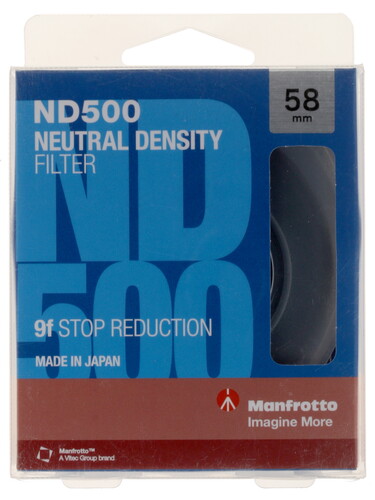 Купить Светофильтр Manfrotto ND500 58 мм  1190056. Характеристики, отзывы и цены в Донецке