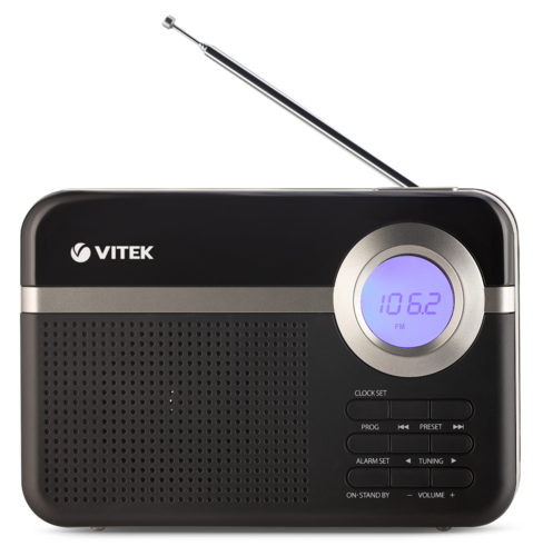 Купить Радиоприемник VITEK VT-3592 черный  5490463. Характеристики, отзывы и цены в Донецке