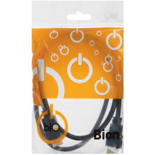 Купить Кабель  Bion HDMI - HDMI, 1 м  5612904. Характеристики, отзывы и цены в Донецке