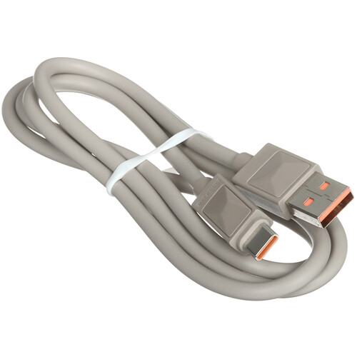 Купить Кабель круглый Borofone USB Type-C - USB 2.0 Type-A серый 1 м  9237995. Характеристики, отзывы и цены в Донецке