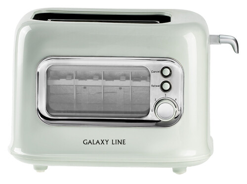 Купить Тостер Galaxy LINE GL 2914 зеленый  9082246. Характеристики, отзывы и цены в Донецке