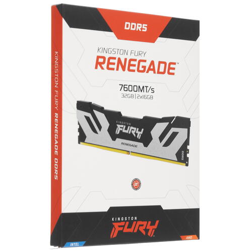 Купить Оперативная память Kingston FURY Renegade Silver [KF576C38RSK2-32] 32 ГБ  5436357. Характеристики, отзывы и цены в Донецке