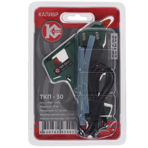 Купить Клеевой пистолет Калибр ТКП-30  1263472. Характеристики, отзывы и цены в Донецке