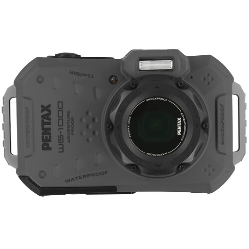 Купить Компактный фотоаппарат PENTAX WG-1000 серый  9157359. Характеристики, отзывы и цены в Донецке