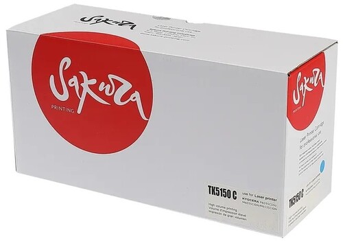 Купить Картридж лазерный SAKURA TK5150C голубой, с чипом  5363525. Характеристики, отзывы и цены в Донецке