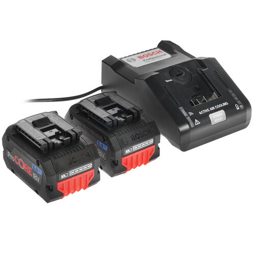 Купить Набор аккумуляторов и зарядных устройств Bosch 2 ProCORE18V 8.0Ah + GAL 18V-160 C + GCY 42  8151773. Характеристики, отзывы и цены в Донецке