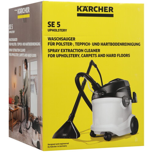 Купить Пылесос Karcher SE 5 Upholstery белый  5622700. Характеристики, отзывы и цены в Донецке