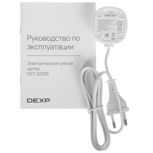 Купить Электрическая зубная щетка DEXP DET-2232R белый  9120524. Характеристики, отзывы и цены в Донецке