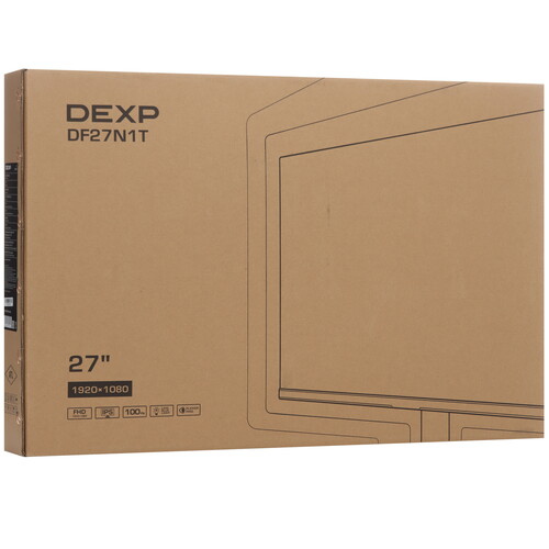 Купить 27" Монитор DEXP DF27N1T черный  5411406. Характеристики, отзывы и цены в Донецке