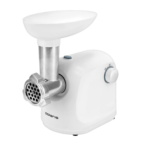 Купить Мясорубка электрическая Polaris PMG 1875 RUS белый  9153369. Характеристики, отзывы и цены в Донецке