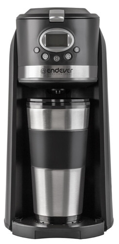 Купить Кофеварка капельная Endever Costa-1043 черный  9066490. Характеристики, отзывы и цены в Донецке