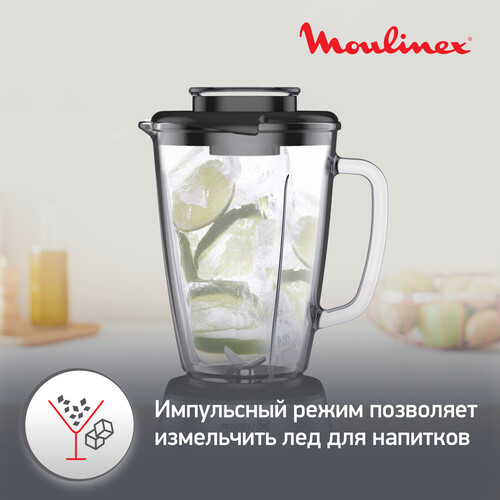 Купить Блендер стационарный Moulinex Blendforce 2 LM439D10 серебристый  5323262. Характеристики, отзывы и цены в Донецке
