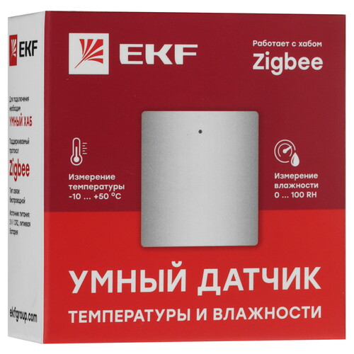 Купить Датчик Zigbee EKF Connect  5490577. Характеристики, отзывы и цены в Донецке