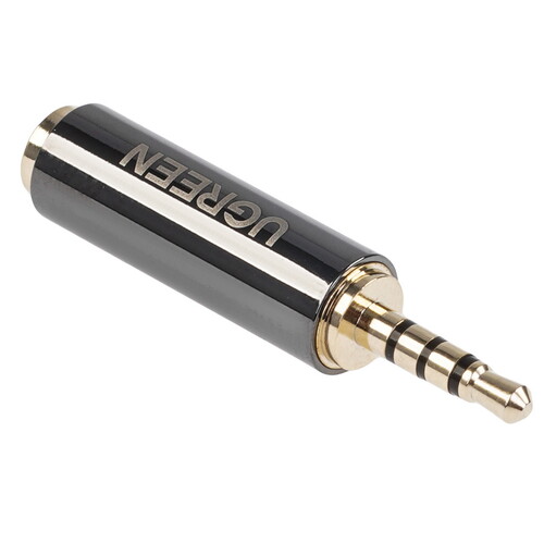 Купить Переходник   Ugreen 2.5 mm jack - 3.5 mm jack серый  9154914. Характеристики, отзывы и цены в Донецке
