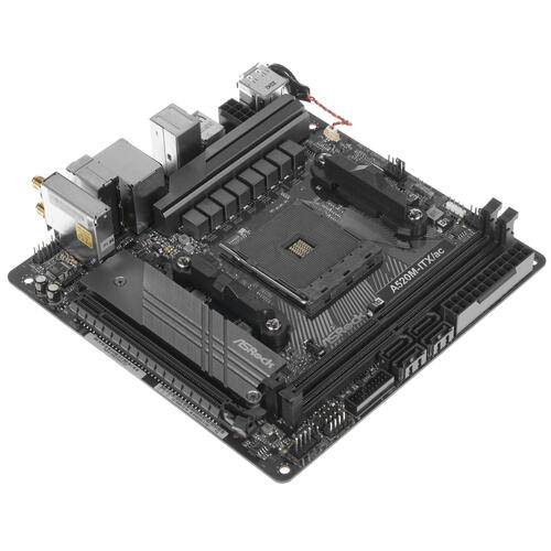 Купить Материнская плата ASRock A520M-ITX/ac  1663781. Характеристики, отзывы и цены в Донецке