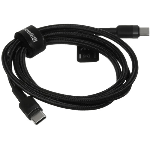 Купить Кабель круглый Baseus USB Type-C - USB Type-C черный 1 м  5482551. Характеристики, отзывы и цены в Донецке