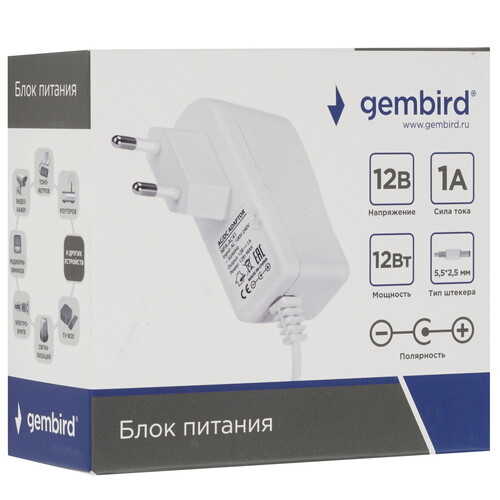 Купить Адаптер питания сетевой Gembird NPA-AC41  9296748. Характеристики, отзывы и цены в Донецке