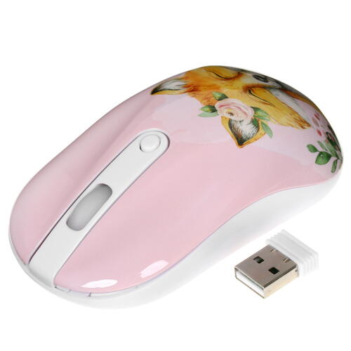 Купить Мышь беспроводная DEXP WM-311WU Fox  белый  1653364. Характеристики, отзывы и цены в Донецке