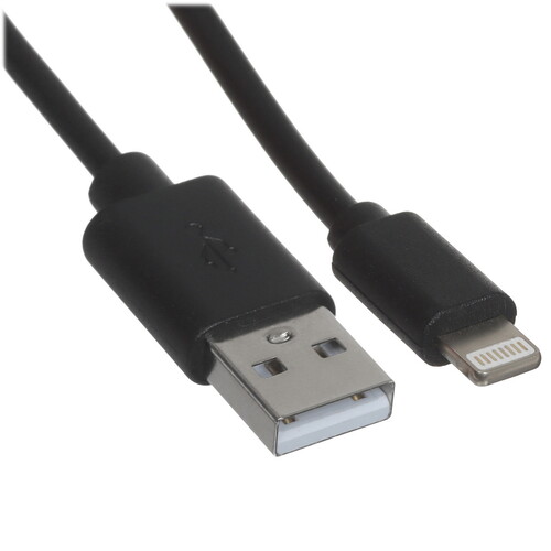 Купить Кабель круглый REXANT Lightning 8-pin - USB 2.0 Type-A черный 1 м  9131364. Характеристики, отзывы и цены в Донецке