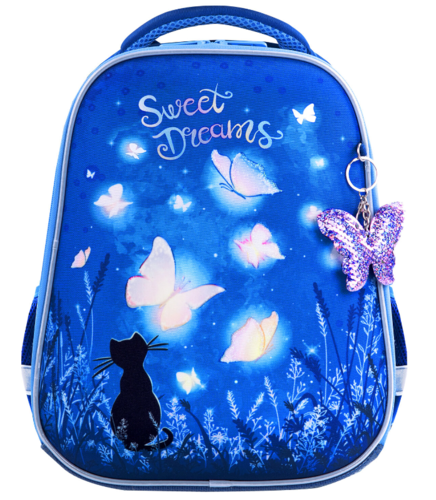 Купить Рюкзак Brauberg PREMIUM Sweet dreams синий  9128510. Характеристики, отзывы и цены в Донецке