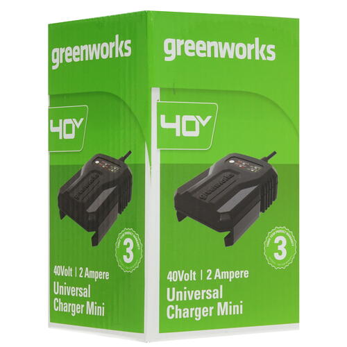 Купить Зарядное устройство GreenWorks G40UCM2M 40V  5081793. Характеристики, отзывы и цены в Донецке