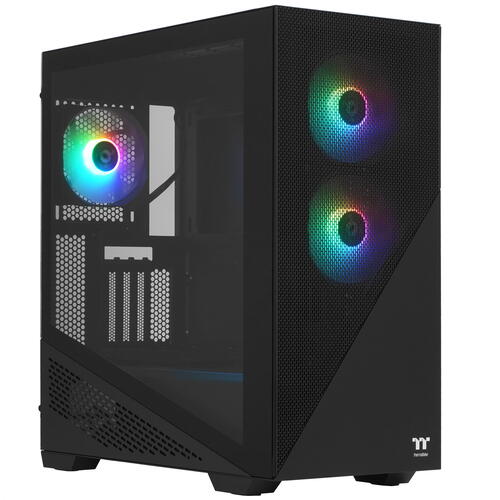 Купить Корпус Thermaltake Divider 370 TG ARGB [CA-1S4-00M1WN-00] черный  5040377. Характеристики, отзывы и цены в Донецке