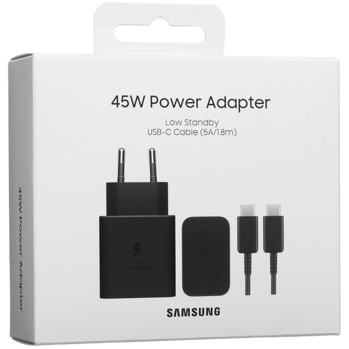 Купить Сетевое зарядное устройство Samsung EP-T4511 черный  5485253. Характеристики, отзывы и цены в Донецке