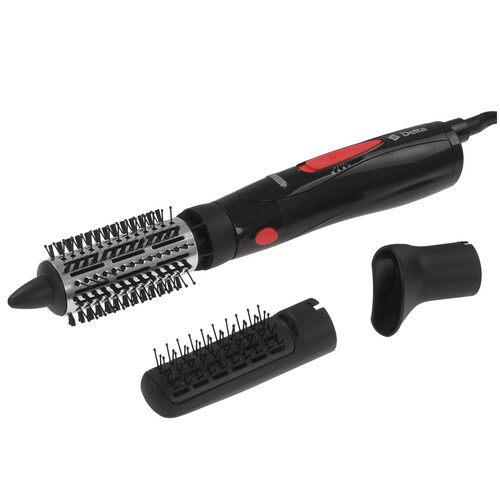 Купить Фен-щетка DELTA DL-0432R черный/розовый  9235581. Характеристики, отзывы и цены в Донецке